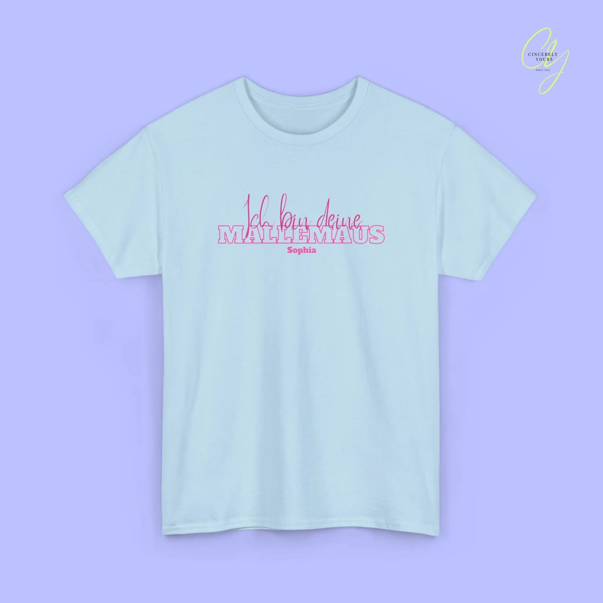 Mallemaus Shirt Malle - Ich bin deine Malle Maus (Personalisierbar)