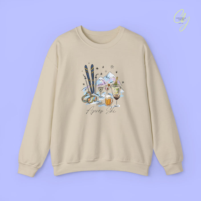 Apres Ski Sweatshirt | Cocktail Mountains