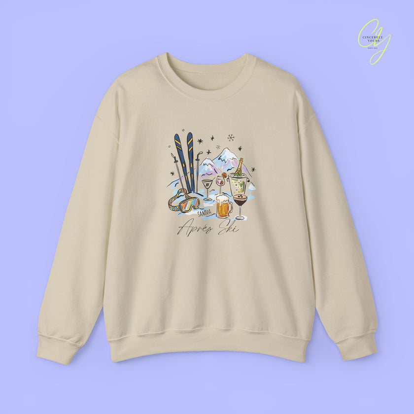 Apres Ski Sweatshirt | Cocktail Mountains