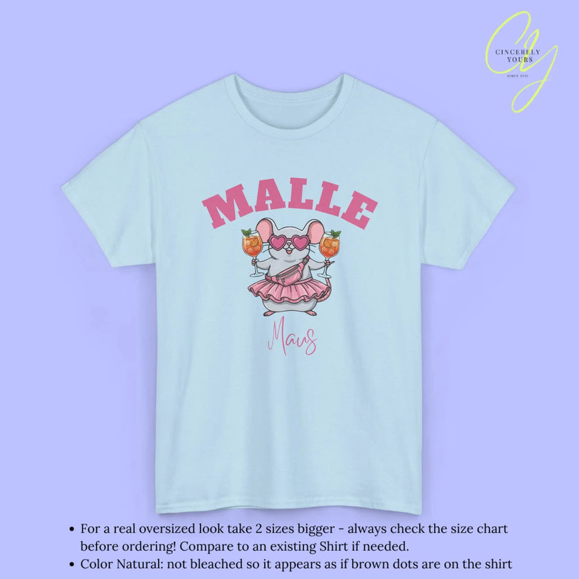 Malle Party Shirt — Malle Party Maus Spritz Bauchtasche Cincerely Yours