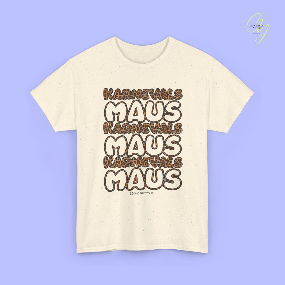 Karneval Shirt | Karnevals Maus Leopard
