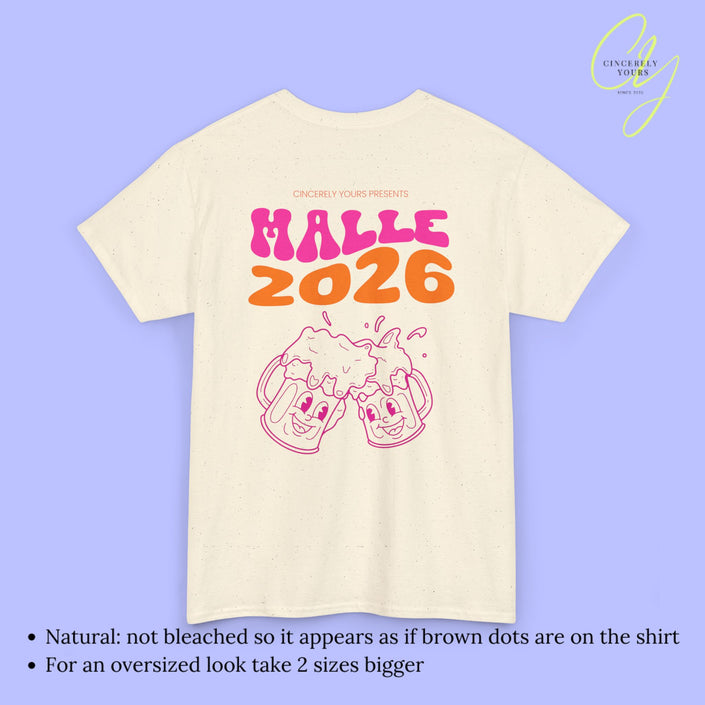 Malle Shirt 2026 - Neon Bierkrüge Party Shirt | Cincerely Yours