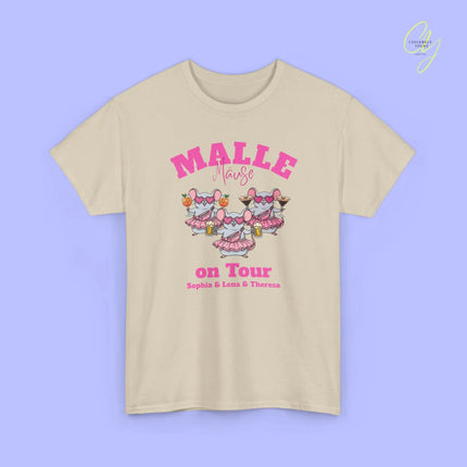 Malle Party Shirt — Malle Party Maus on tour Bierkrug, Spritz, Espresso Martini Customizable) Printify