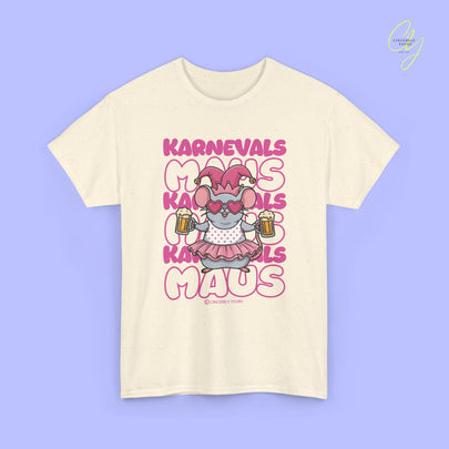Karneval Shirt | Karnevals Maus pink Bierkrug
