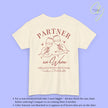 JGA T-Shirt Damen Partner in Wine | Bride on Cloud Wine Shirt