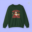 Christmas Sweatshirt | Merry Christmas retro Santa