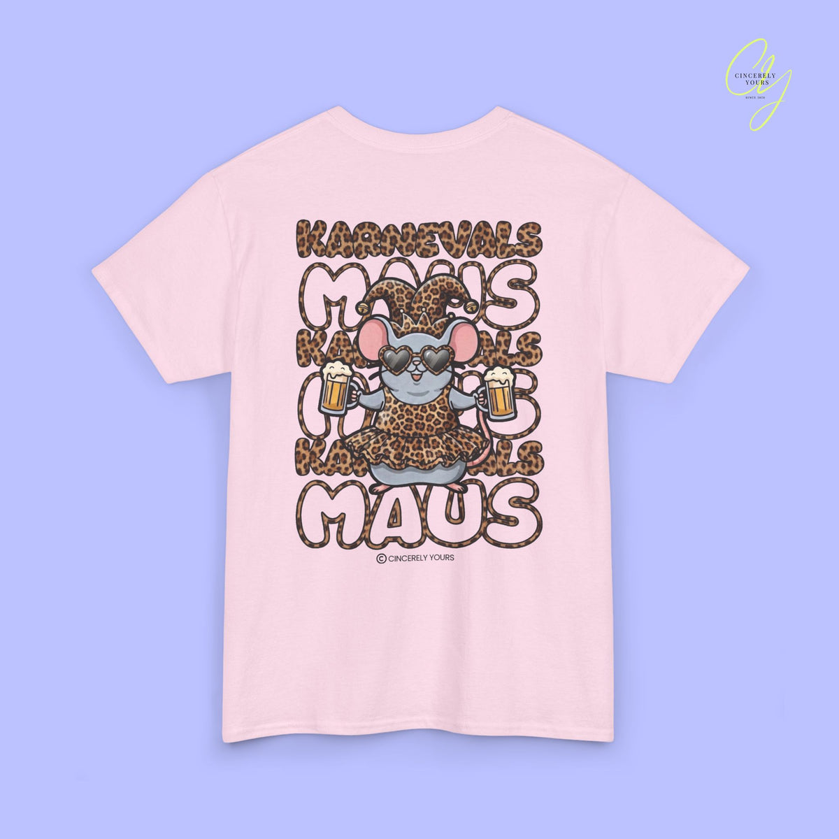 Carnival Shirt | Carnival Mouse Leopard Beer Mug Chantal