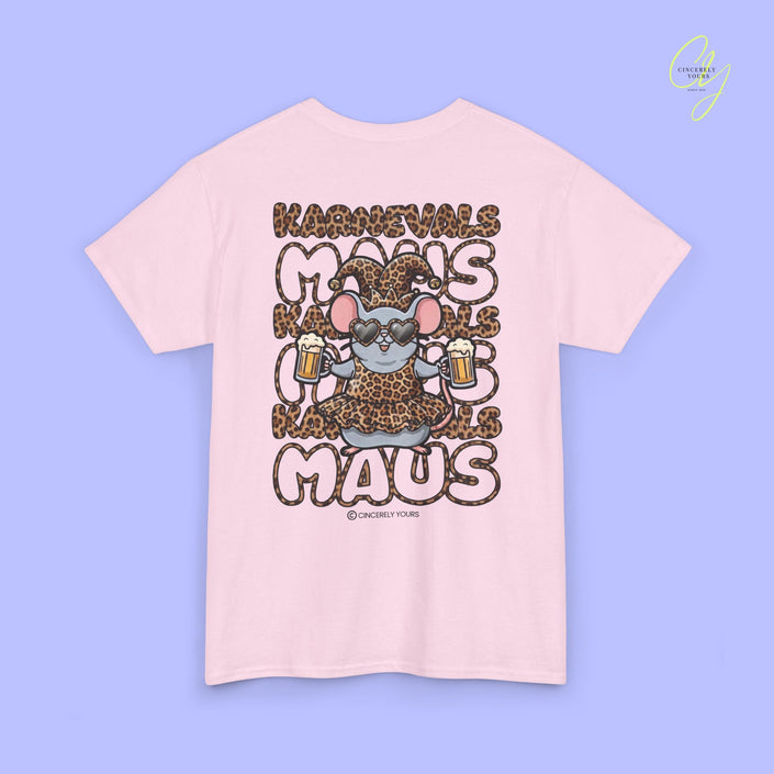 Karneval Shirt | Karnevals Maus Leopard Bierkrug Chantal