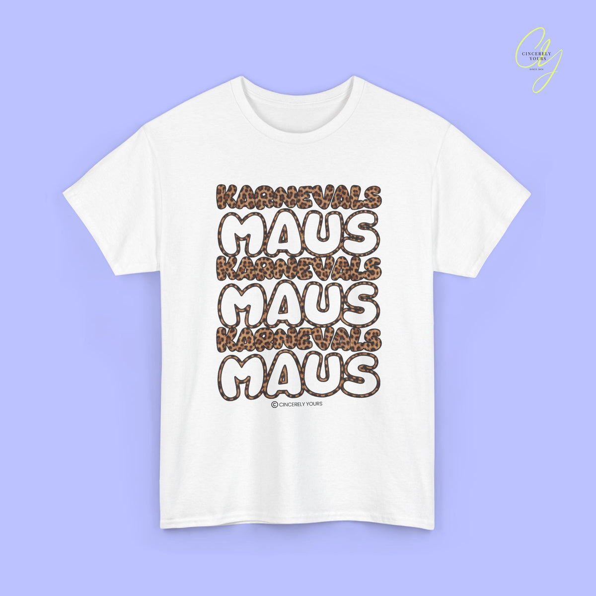 Karneval Shirt | Karnevals Maus Leopard