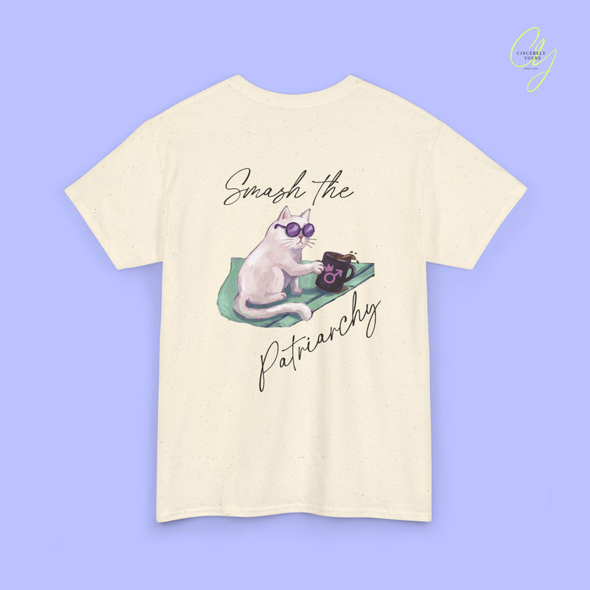 Cat Shirt | Smash the Patriarchy