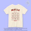T-shirt Mallemaus Malle - T-shirt de soirée Bingo Party Malle Maus Imprimé dos Jeu de soirée (Personnalisable)