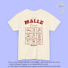 T-shirt Mallemaus Malle - T-shirt de soirée Bingo Party Malle Maus Imprimé dos Jeu de soirée (Personnalisable)