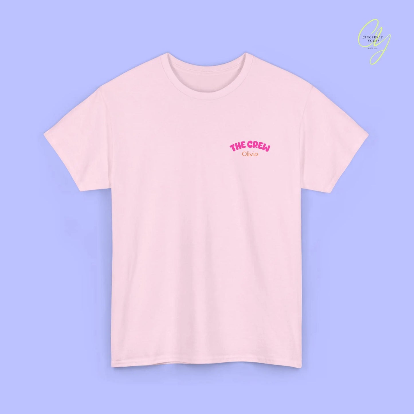 Coquette  Bachelorette Party Tee — The Bride Crew cherry bow Champagne (Customizable) Cincerely Yours