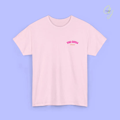 Coquette  Bachelorette Party Tee — The Bride Crew cherry bow Champagne (Customizable) Cincerely Yours