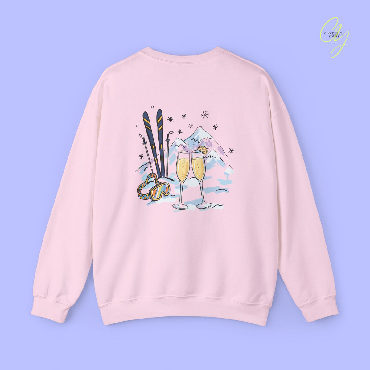 Aprés Ski Sweatshirt |  Mountains Mimosa