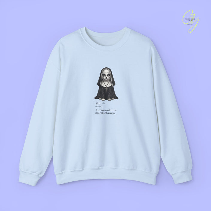 Cat Sweatshirt | Slut definition