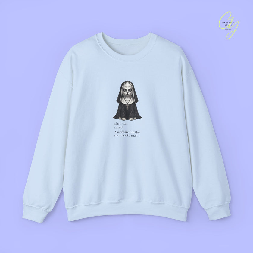 Cat Sweatshirt | Slut definition
