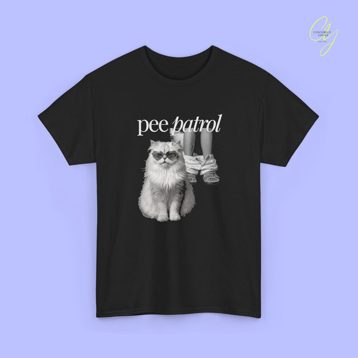 Cat Shirt | Bootleg pee patrol