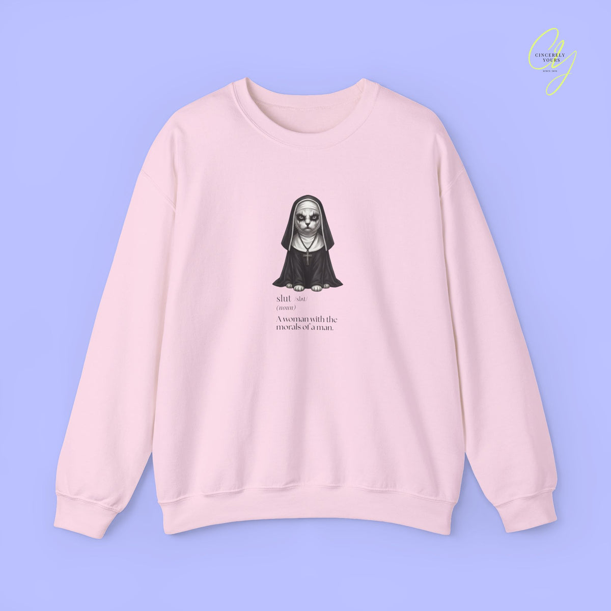 Cat Sweatshirt | Slut definition