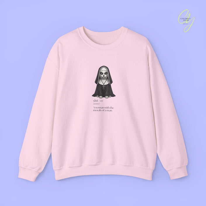Cat Sweatshirt | Slut definition