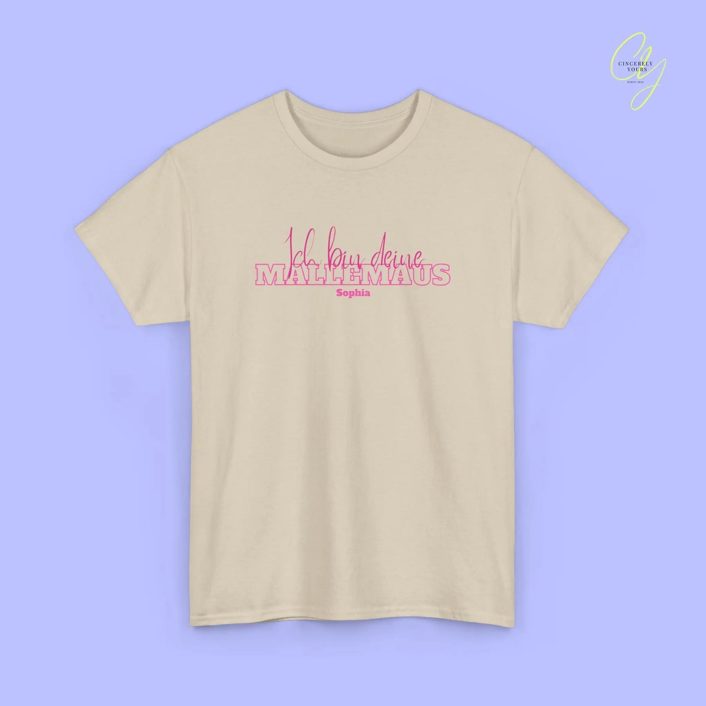 Mallemaus Shirt Malle - Ich bin deine Malle Maus (Personalisierbar)