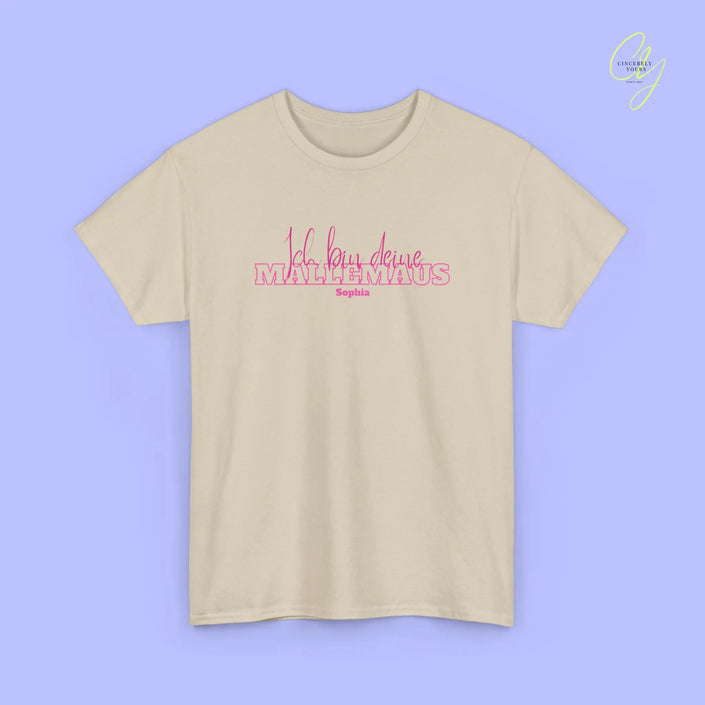 Mallemaus Shirt Malle - Ich bin deine Malle Maus (Personalisierbar)