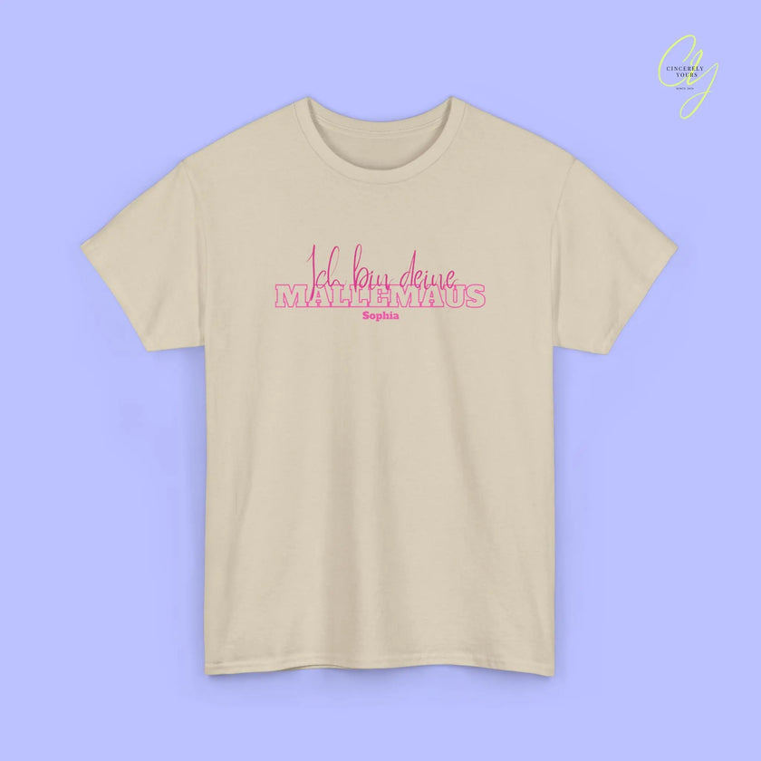 Mallemaus Shirt Malle - Ich bin deine Malle Maus (Personalisierbar)