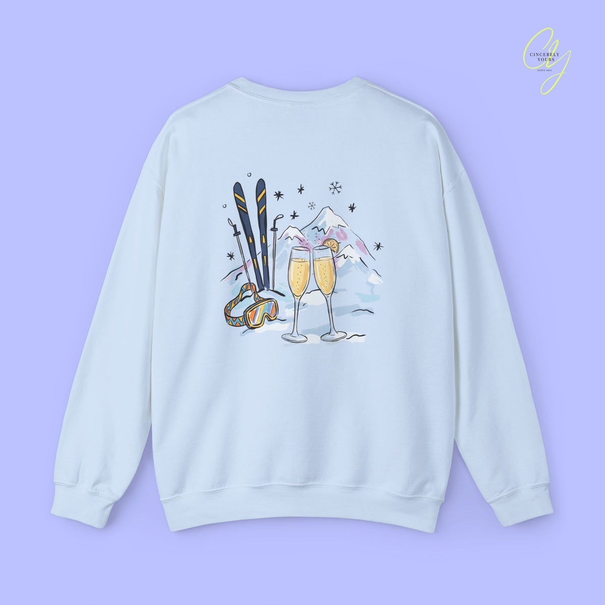 Aprés Ski Sweatshirt |  Mountains Mimosa