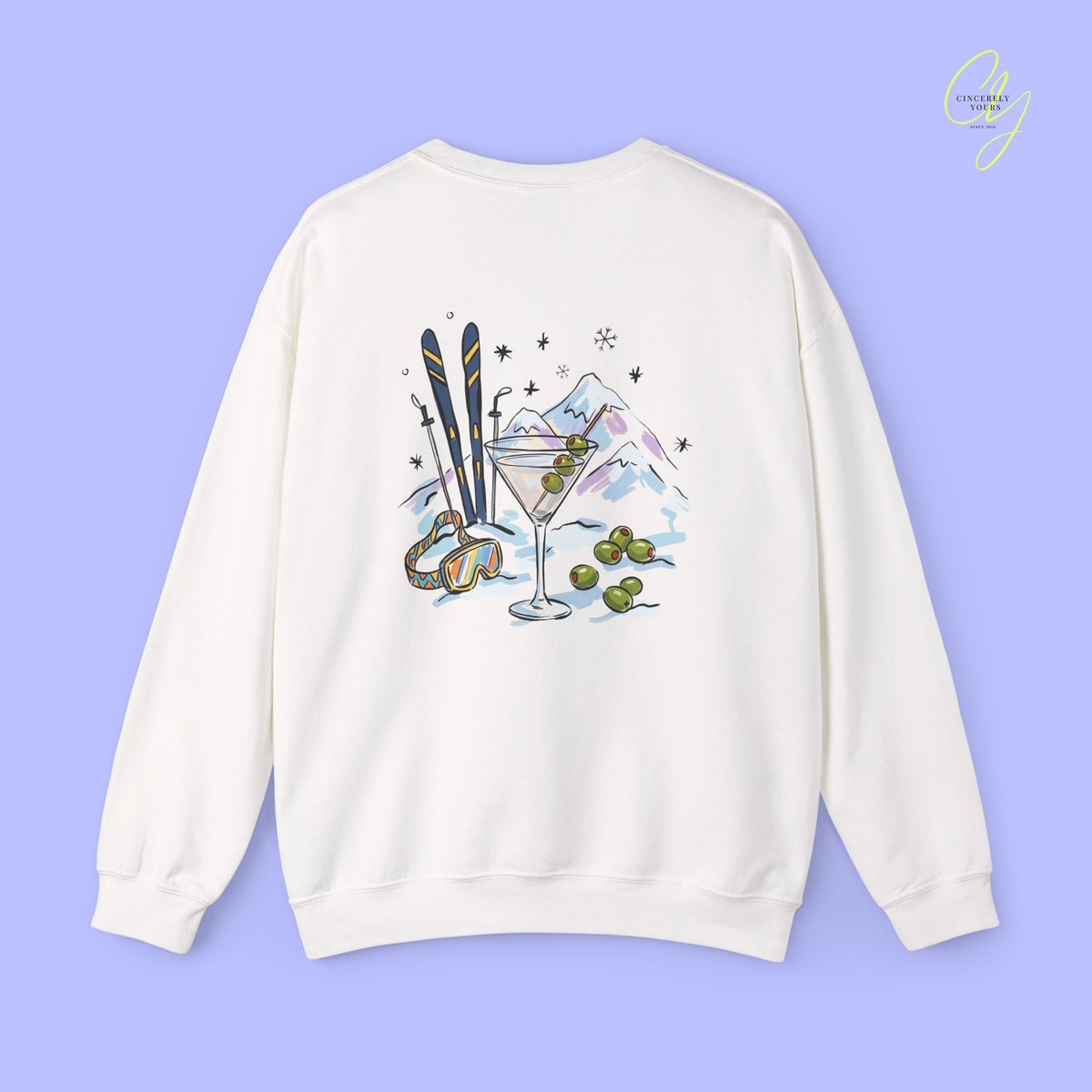 Aprés Ski Sweatshirt |  Mountains Dirty Martini