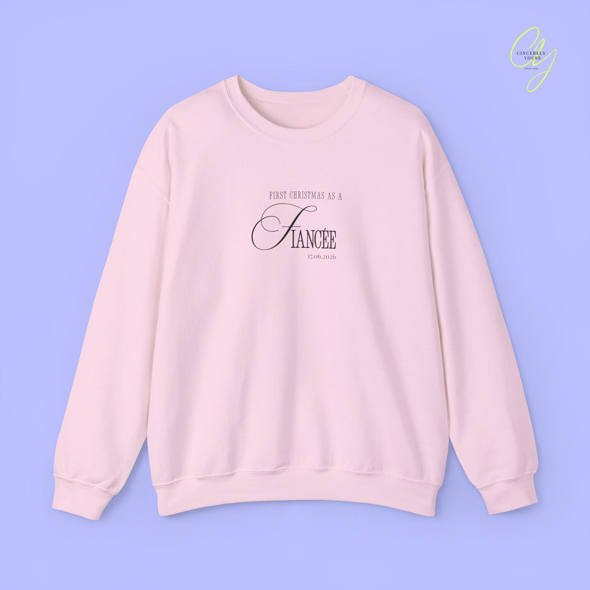 Bride Sweatshirt | First Christmas as a Fiancée