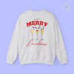 Christmas Sweatshirt | Merry Drunkmas Prosecco