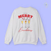 Christmas Sweatshirt | Merry Drunkmas Prosecco