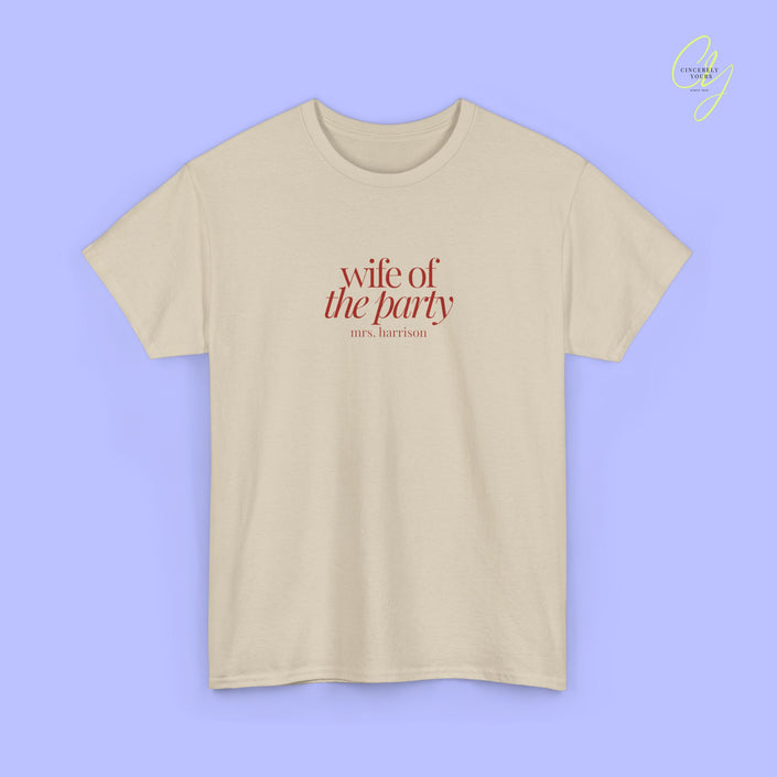 Bride to be Shirt |Wife the Party JGA Shirt Old Money (customizable)