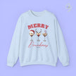 Christmas Sweatshirt | Merry Drunkmas Espresso Martini