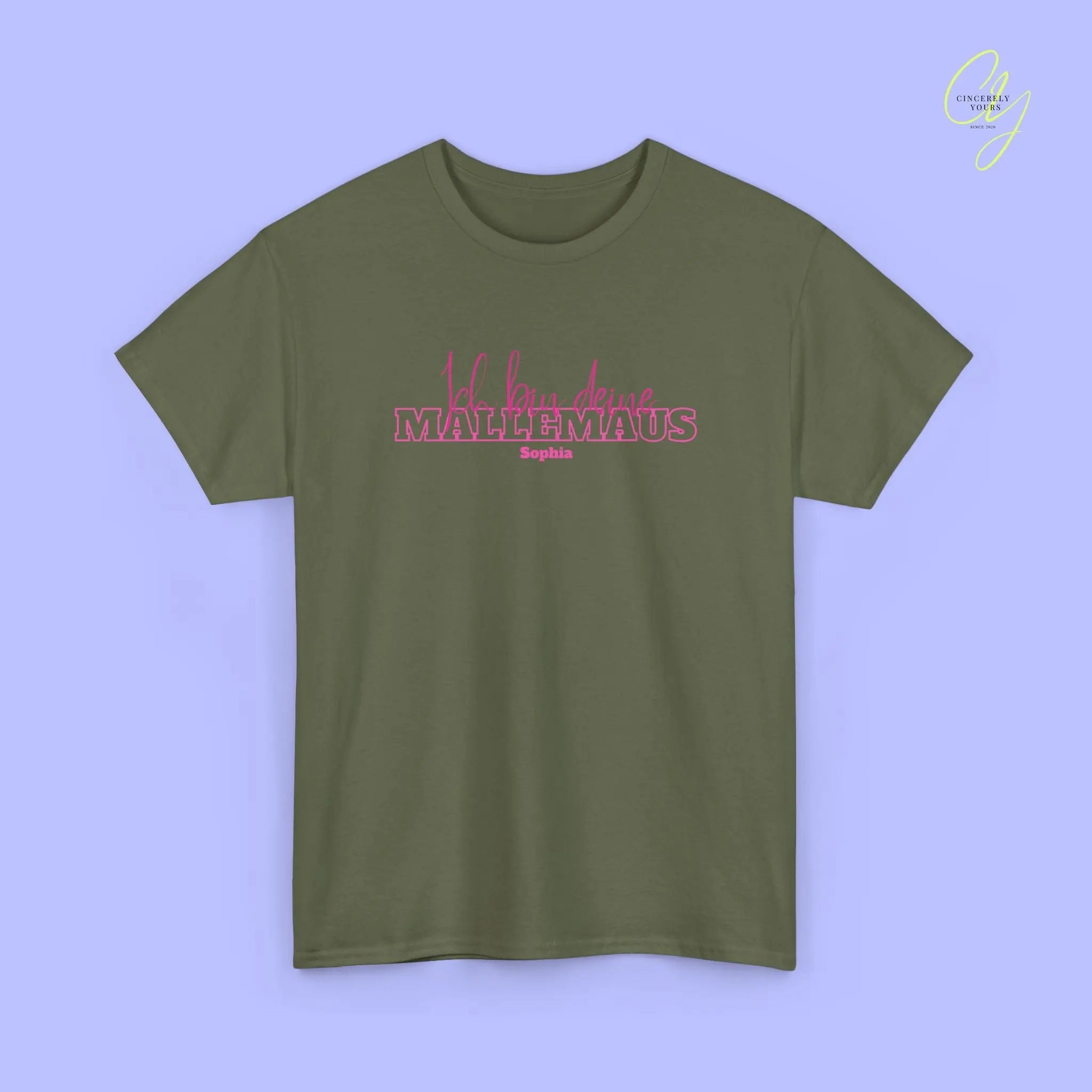 Mallemaus Shirt Malle - Ich bin deine Malle Maus (Personalisierbar)