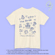 JGA Shirt Damen | Bachelorette Tee Doodle Handdrawn Braut Party Shirt