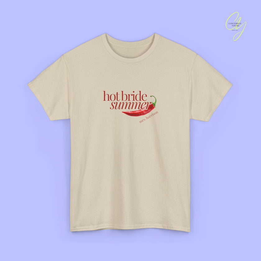 Braut Shirt | Hot Bride summer Chilli (customized)