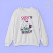 Feminist Cat Sweatshirt | Smash the Patriarchy