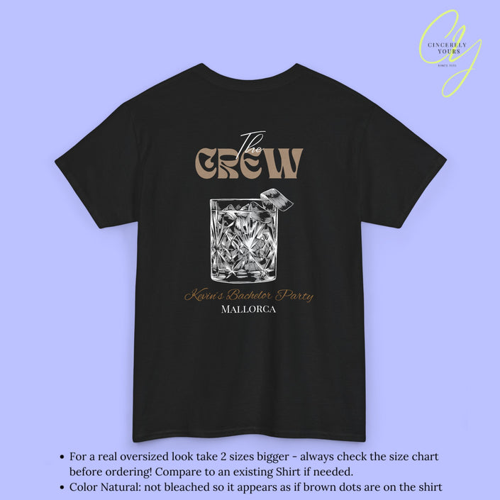 Bachelor Shirt JGA — Old fashioned Cocktail Old money (Customizable)