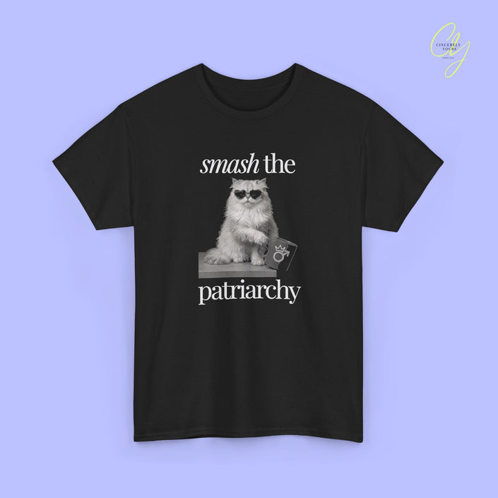 Cat Shirt | Bootleg smash the patriarchy