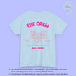 Coquette  Bachelorette Party Tee — The Bride Crew cherry bow Champagne (Customizable) Cincerely Yours