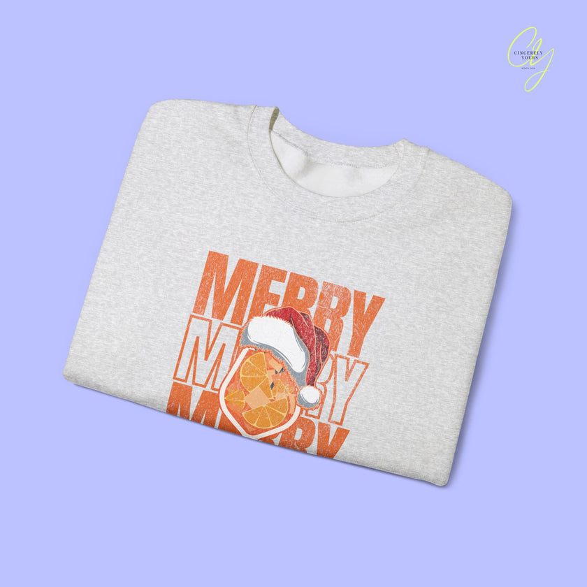 Christmas Sweatshirt | Merry Spritzmas