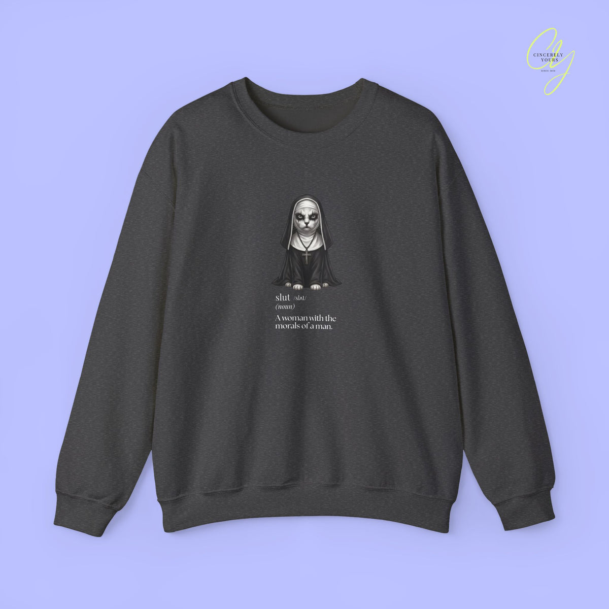 Cat Sweatshirt | Slut definition