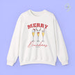 Christmas Sweatshirt | Merry Drunkmas Prosecco
