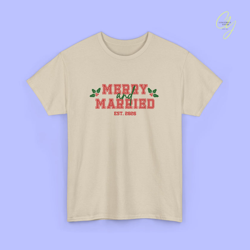 Bride Shirt | Merry and married