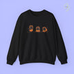 Cat Sweatshirt | Black Cats Pumpkins