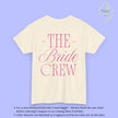 Old Money Bachelorette Party Tee — The Bride to be Crew Bach Shirt (Customizable)