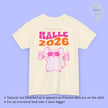 Mallemaus Shirt - Malle maus neon Bierkrug Malle 2026 Backprint