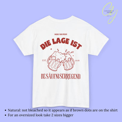 Party Shirt | Die Lage ist besäufniserregend