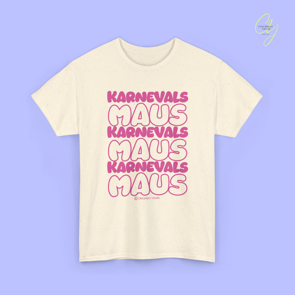Karneval Shirt | Karnevals Maus pink